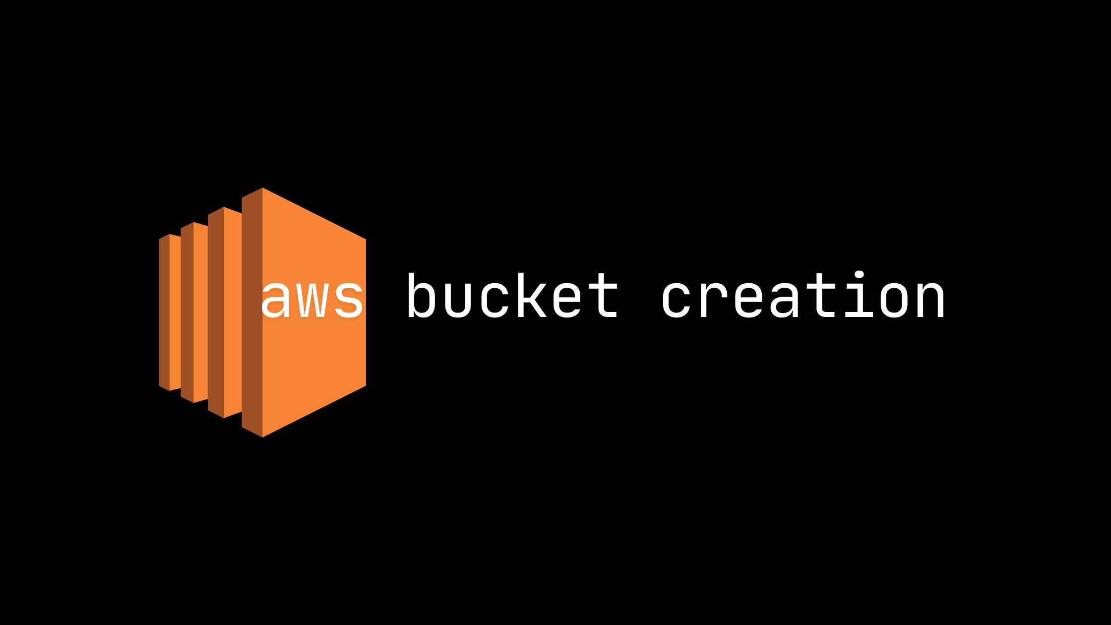 How to create a bucket in AWS S3 and upload files (objects) in it